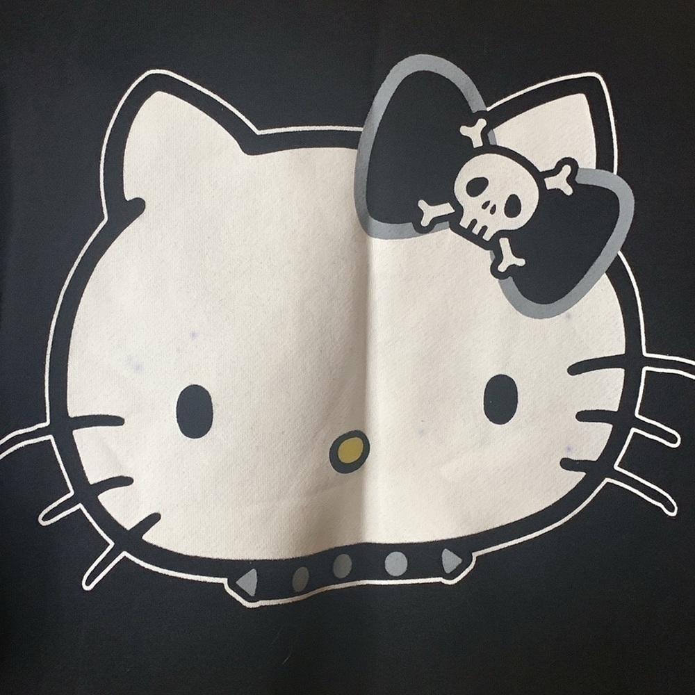 Dolls Kill Hello Kitty 3 Piece Sweatpants Sweatshirt XXL Emily the Strange Tote - Picture 5 of 17